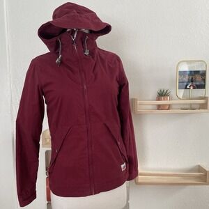 Penfield Manufacturing Co Jacket Women's XS Hooded Burgundy